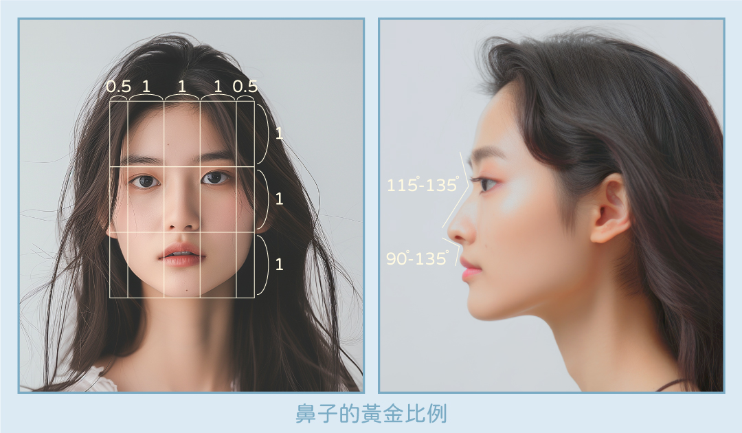 隆鼻黃金比例 - 葛鎂診所